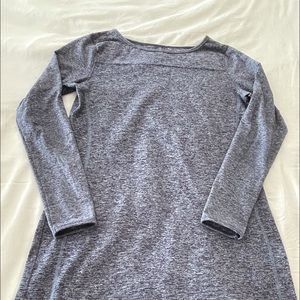 Carve Designs Talora Dress size Med Heathered Blue